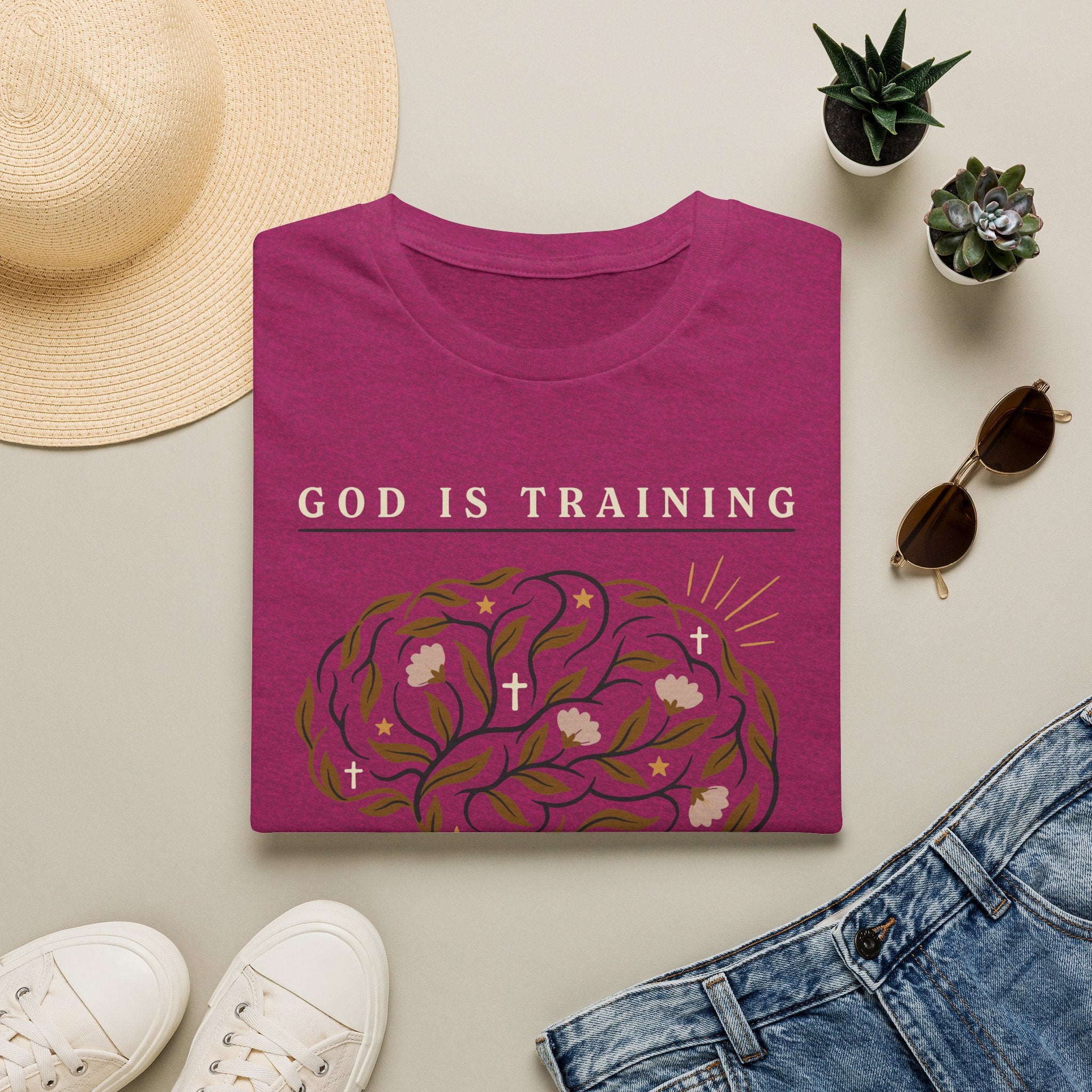 God Is Training My Thoughts T‑Shirt