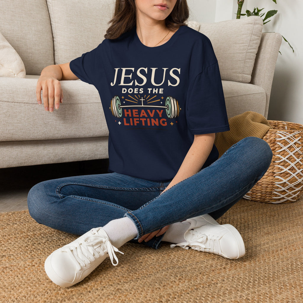Jesus Does the Heavy Lifting T-Shirt