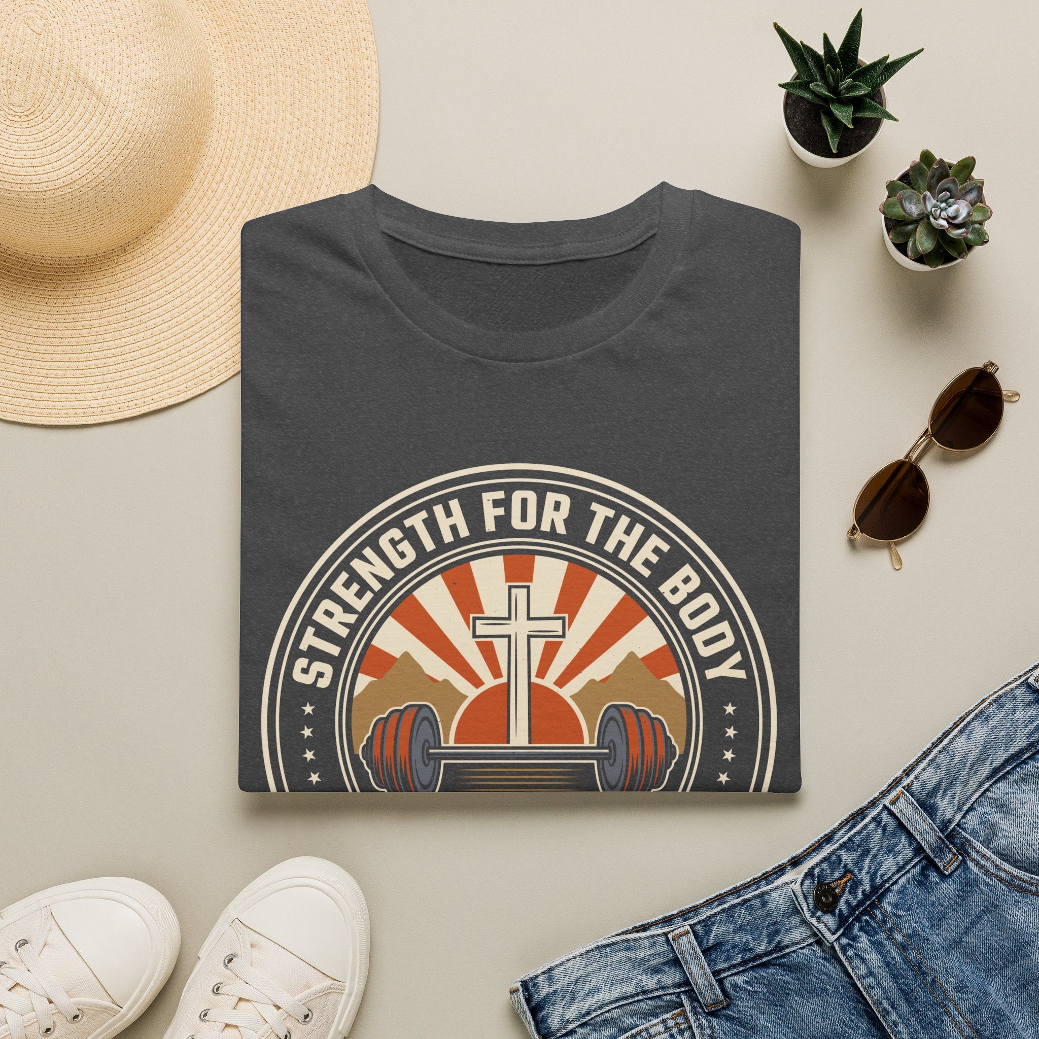 Strength for the Body, Praise for the Soul T-Shirt