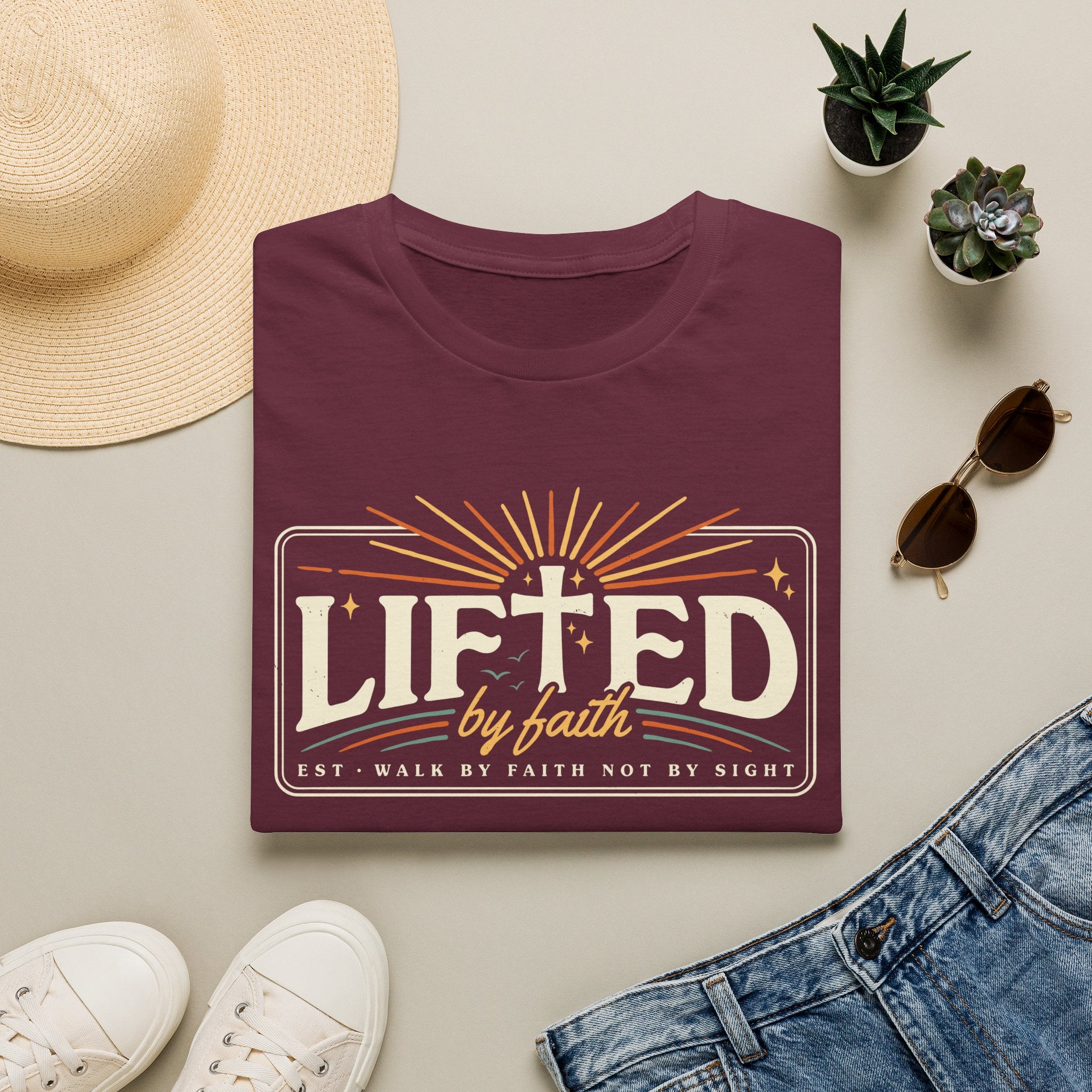 Lifted by Faith T-Shirt