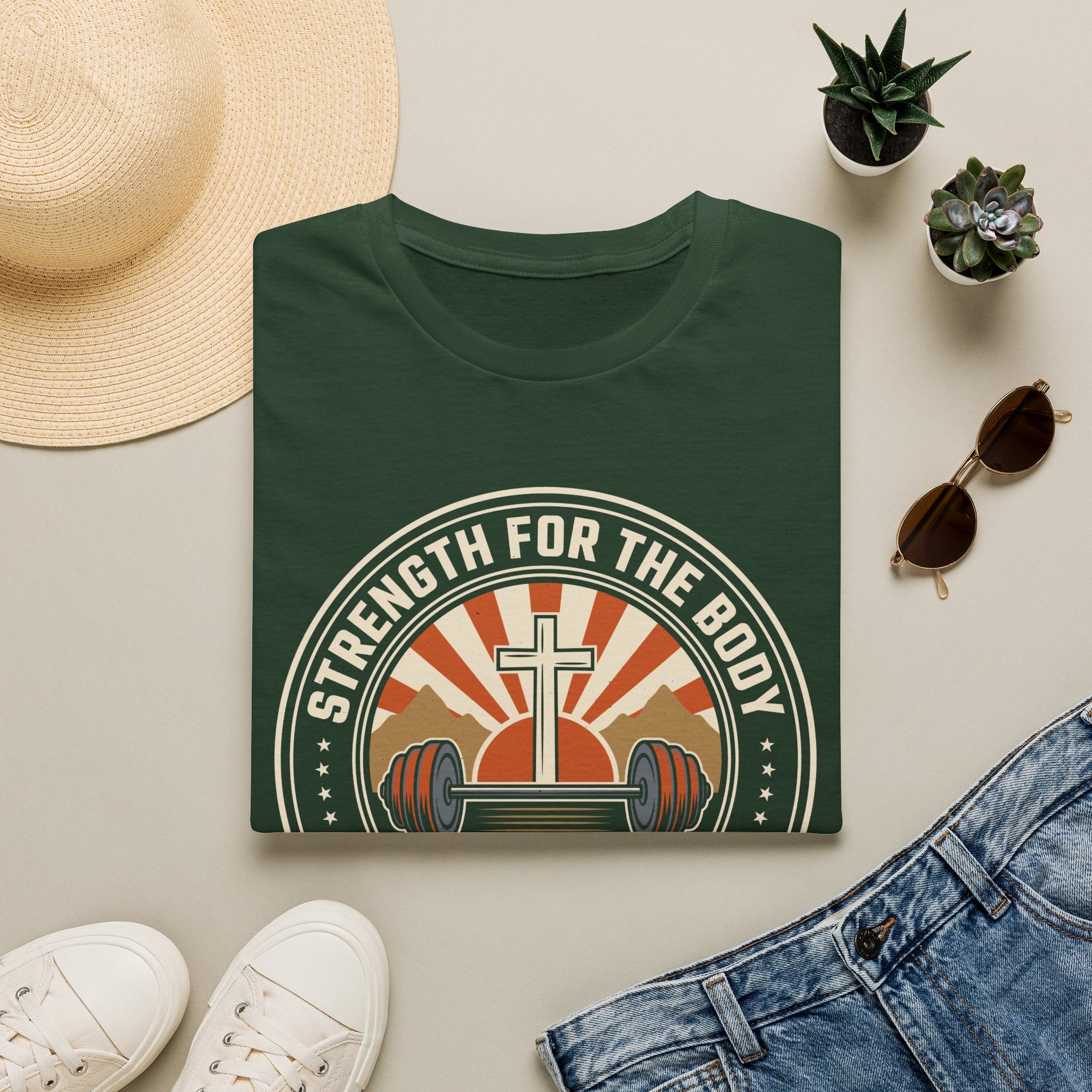 Strength for the Body, Praise for the Soul T-Shirt