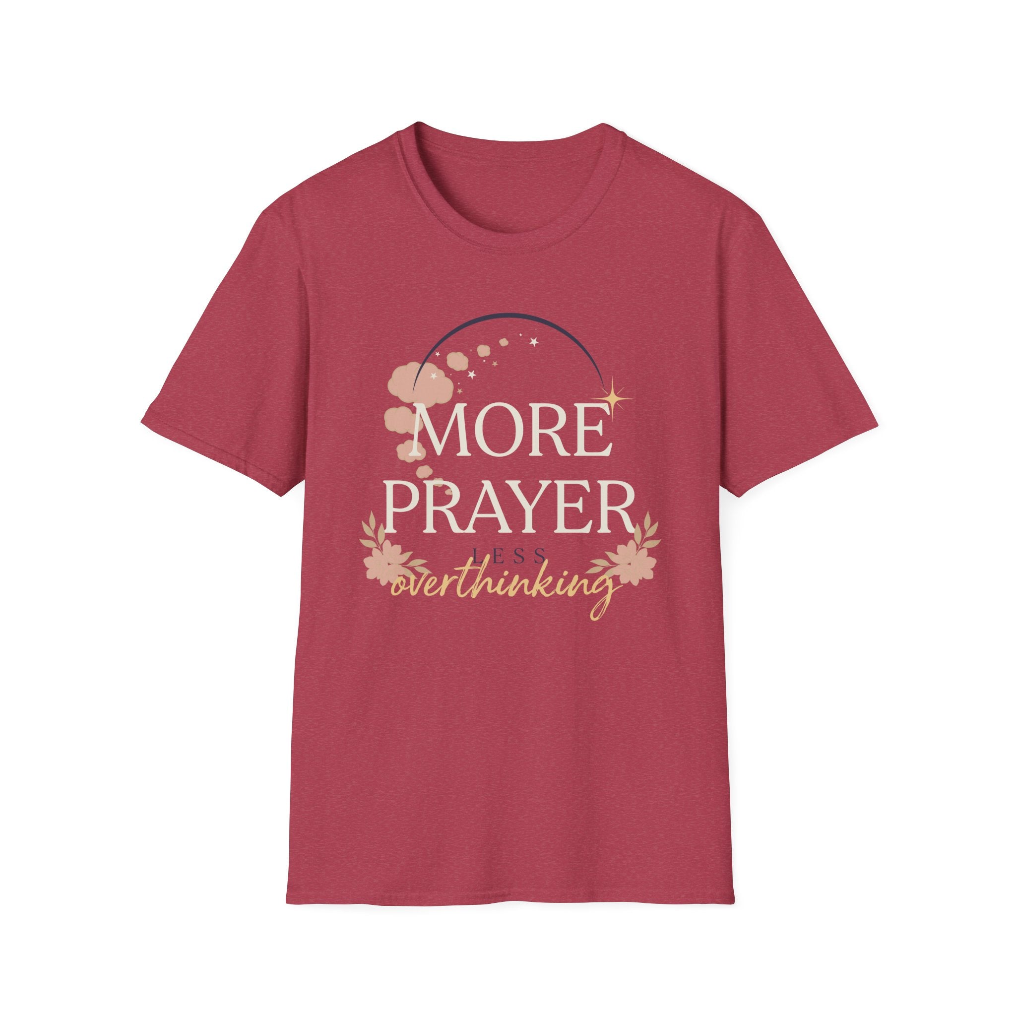 More Prayer Not Worry T-Shirt