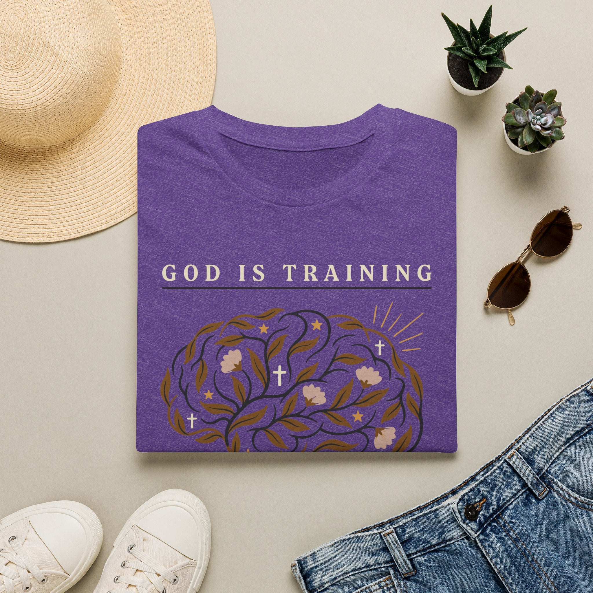 God Is Training My Thoughts T‑Shirt