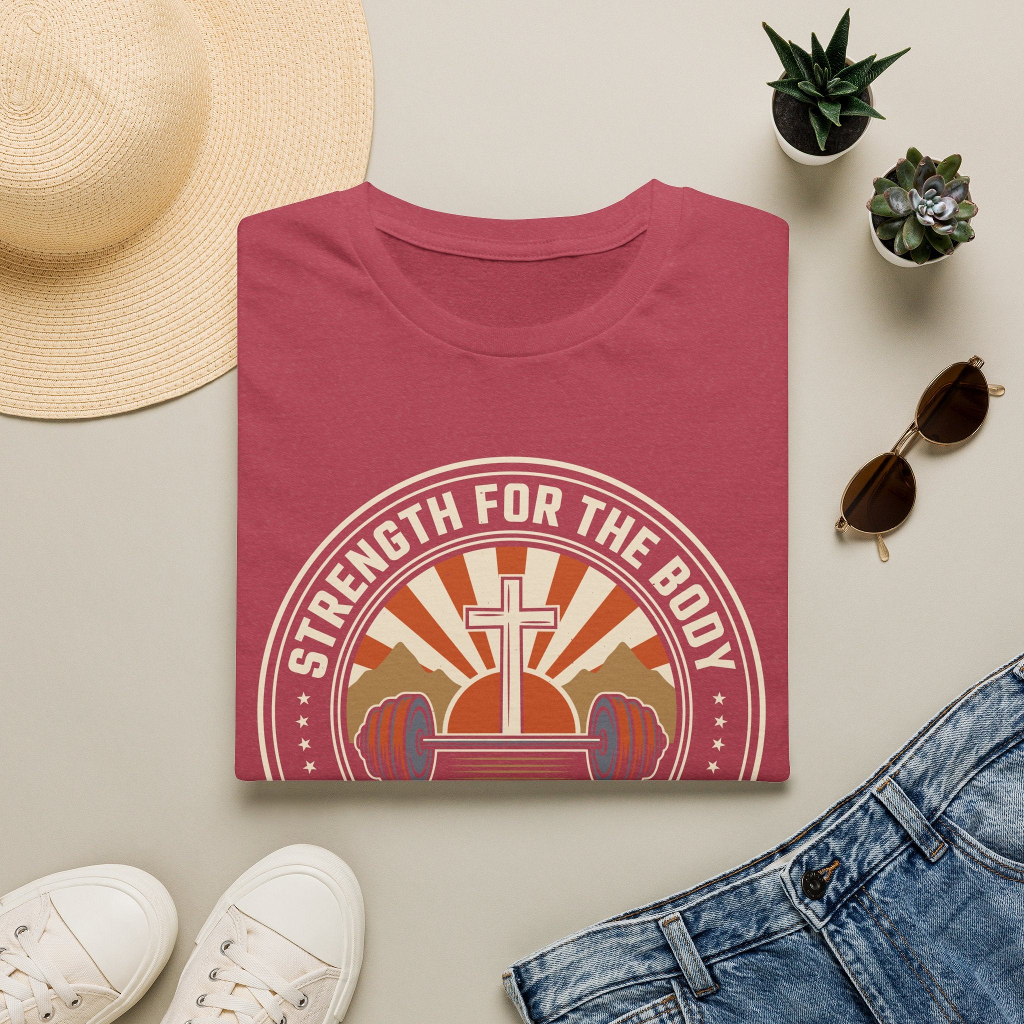 Strength for the Body, Praise for the Soul T-Shirt
