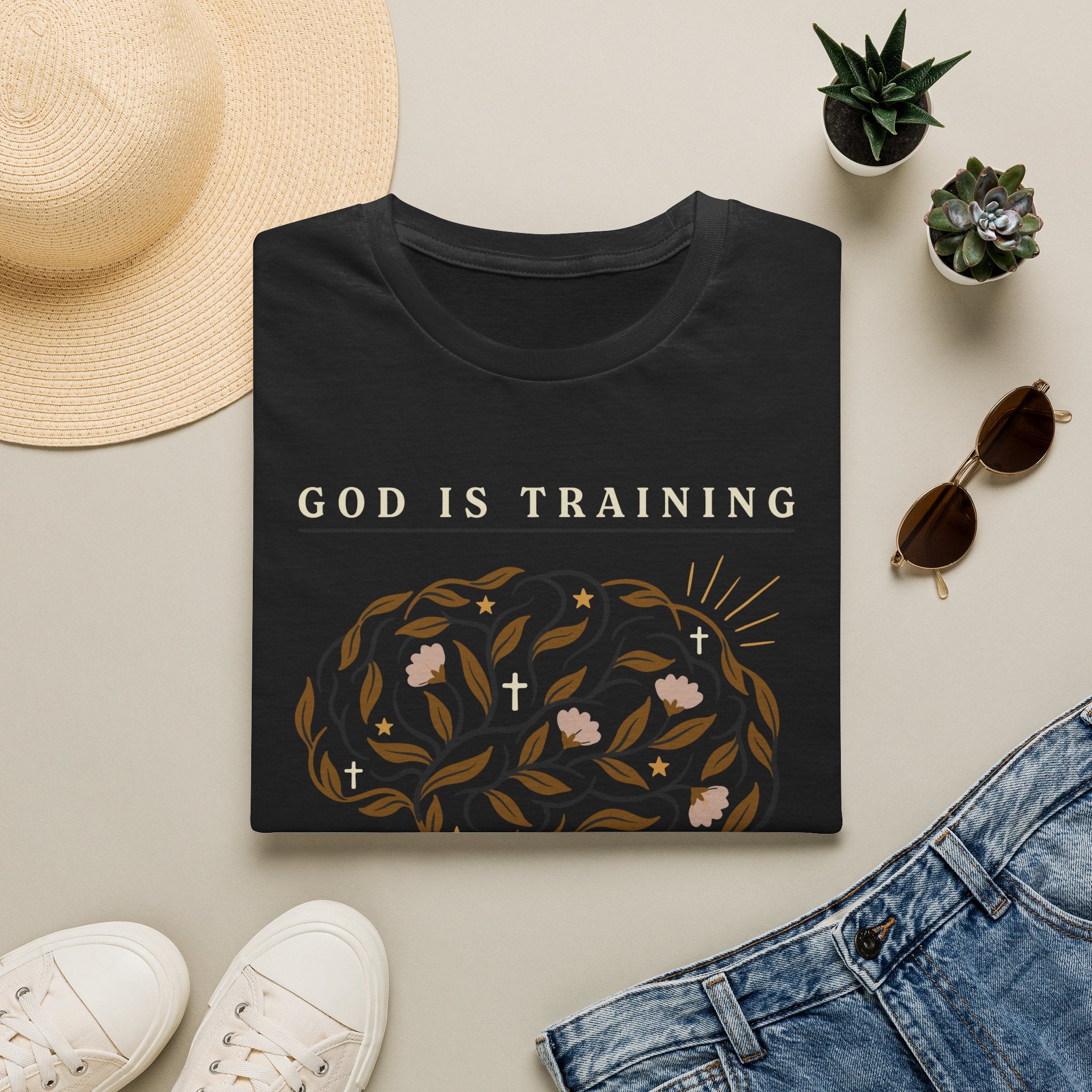 God Is Training My Thoughts T‑Shirt