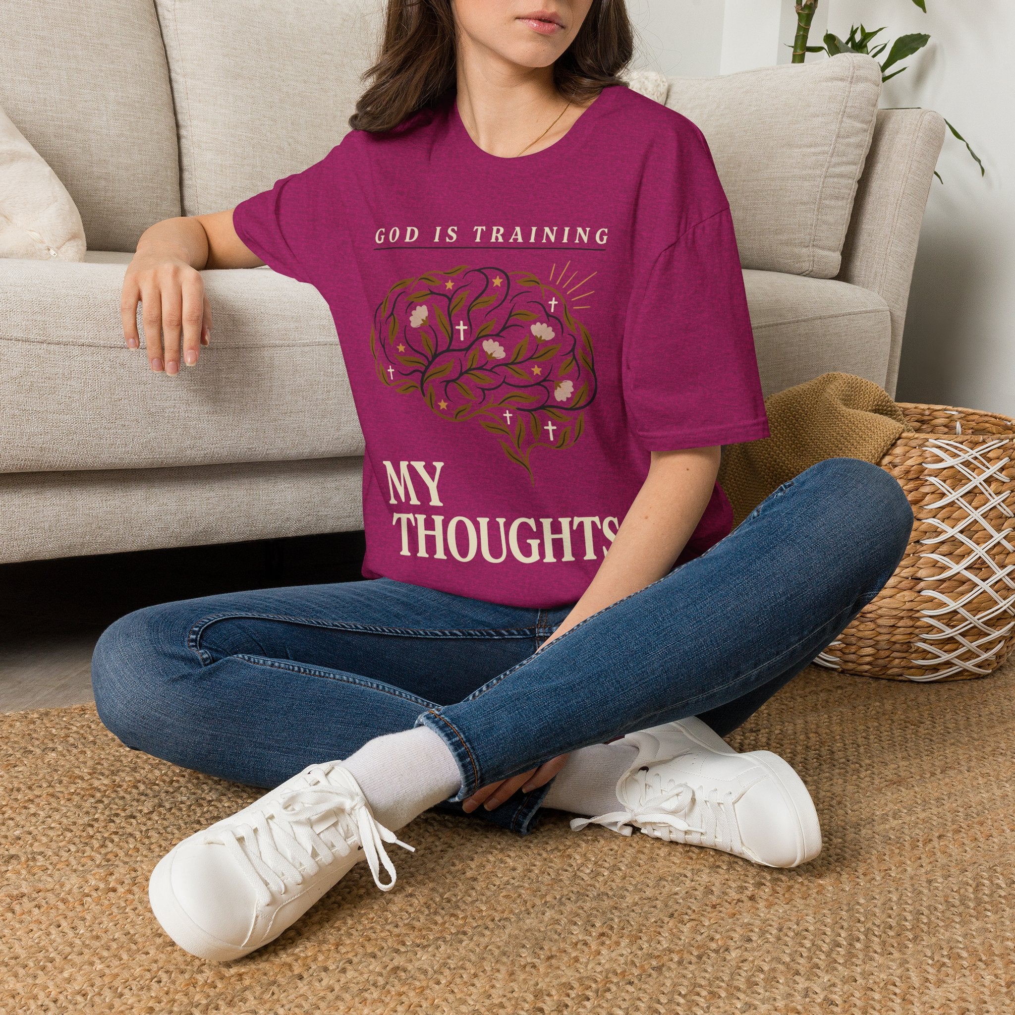 God Is Training My Thoughts T‑Shirt