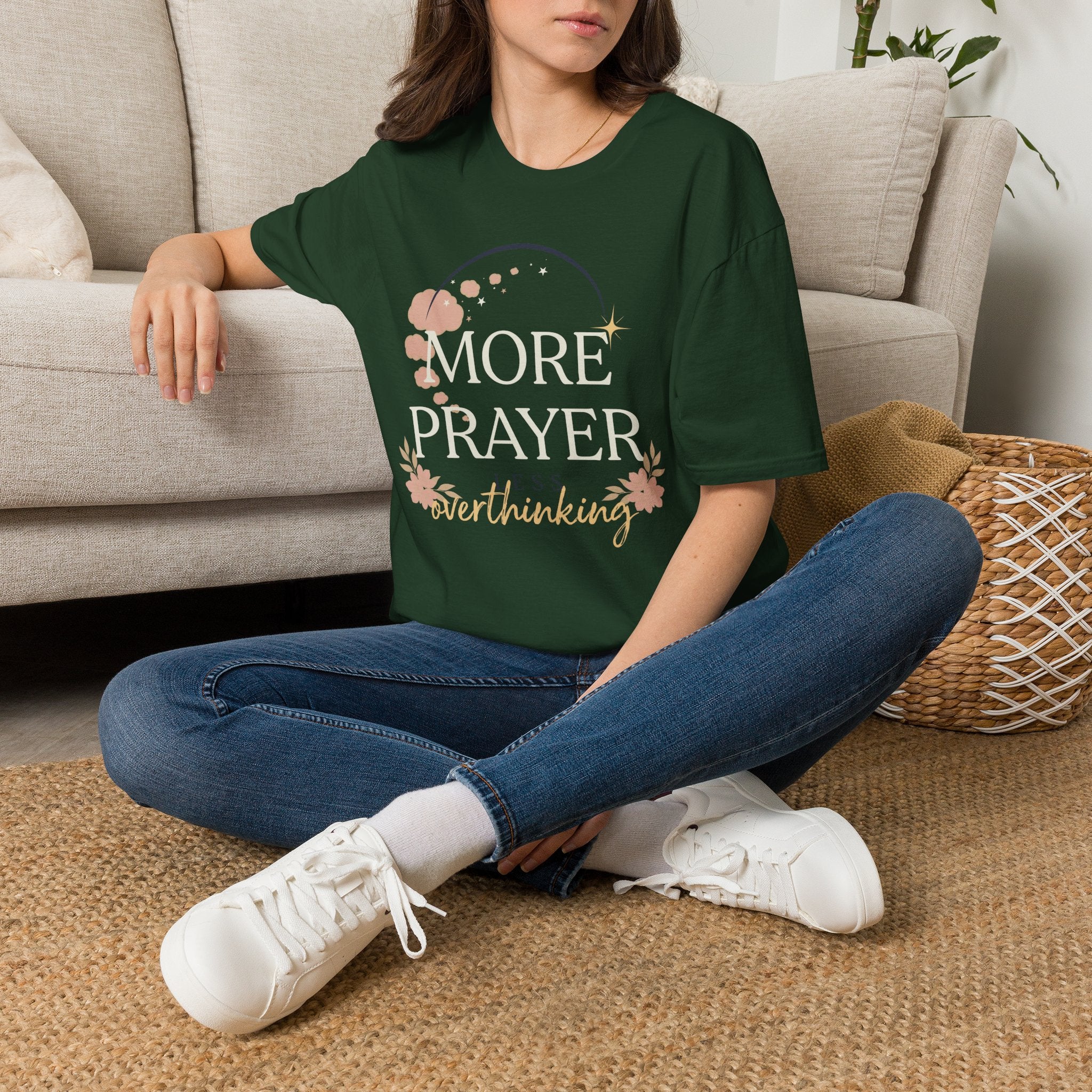 More Prayer Not Worry T-Shirt