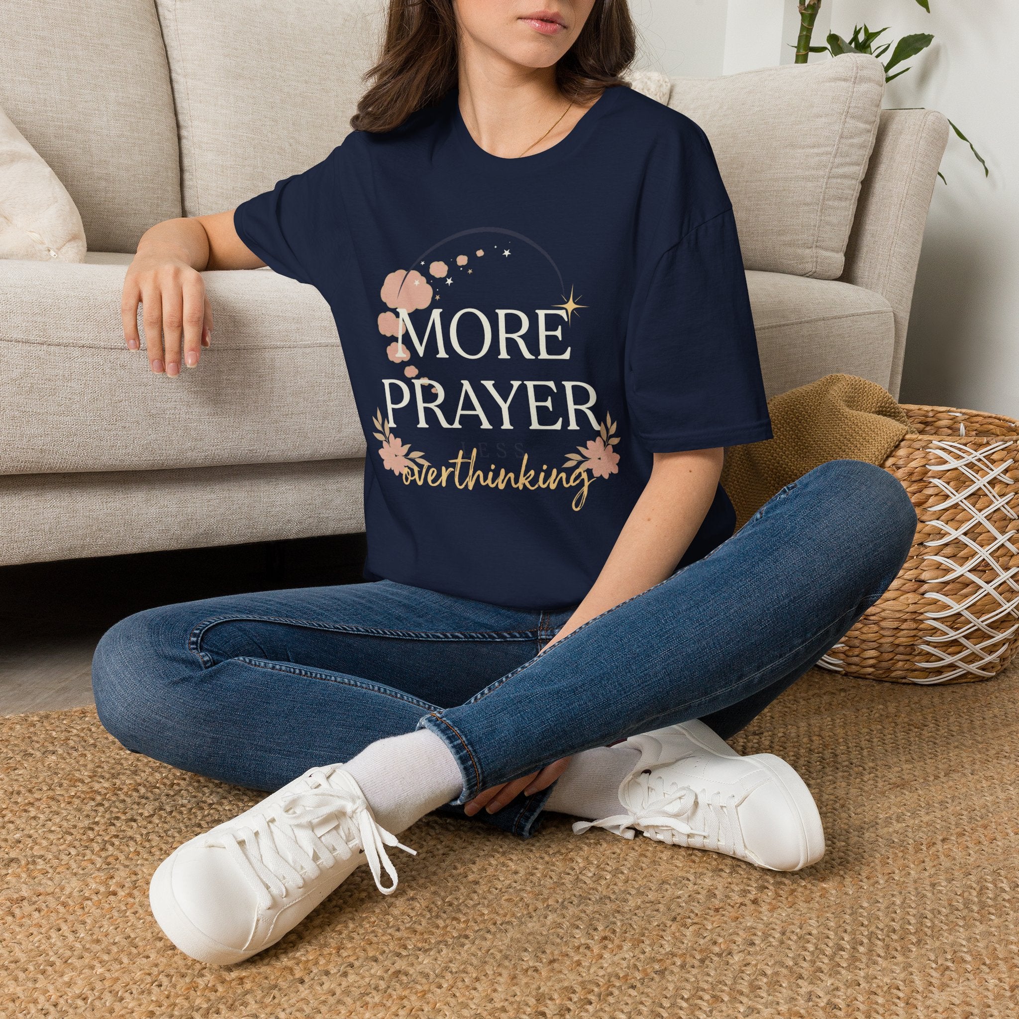 More Prayer Not Worry T-Shirt