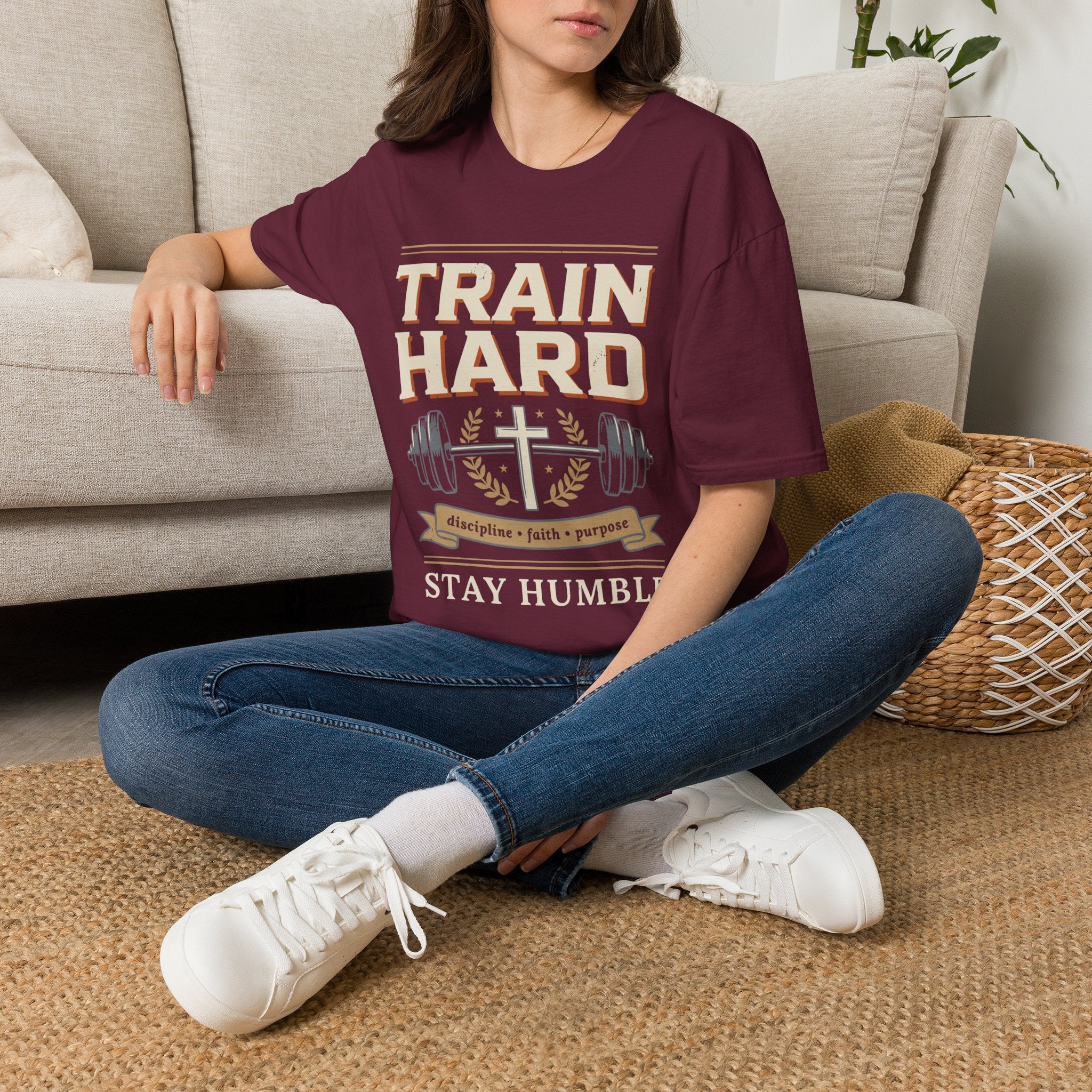 Train Hard T‑Shirt