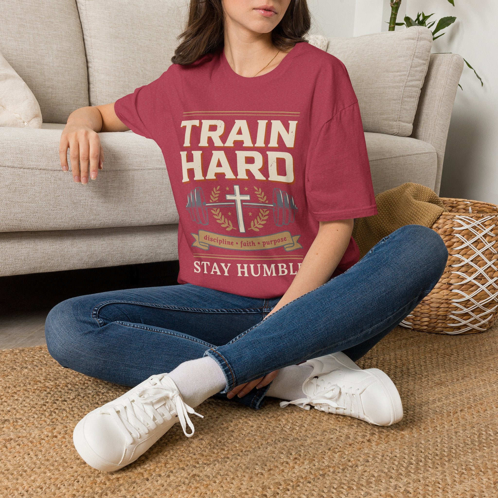 Train Hard T‑Shirt