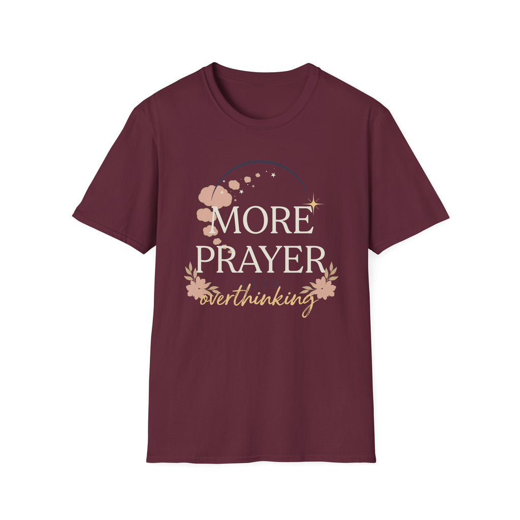 More Prayer Not Worry T-Shirt