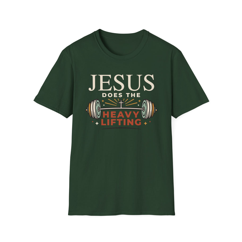 Jesus Does the Heavy Lifting T-Shirt