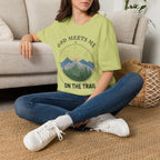 God Meets Me On The Trail T-Shirt