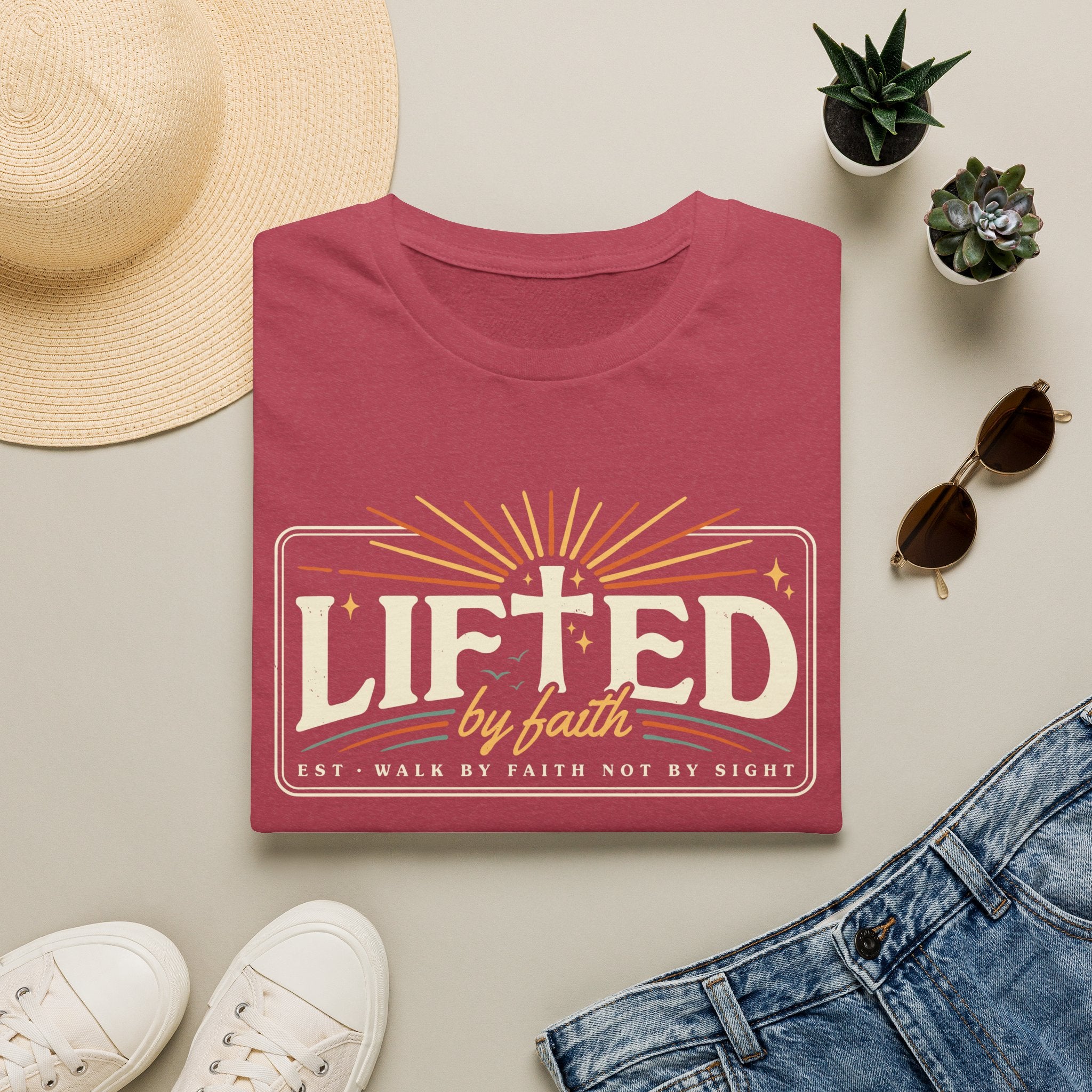 Lifted by Faith T-Shirt