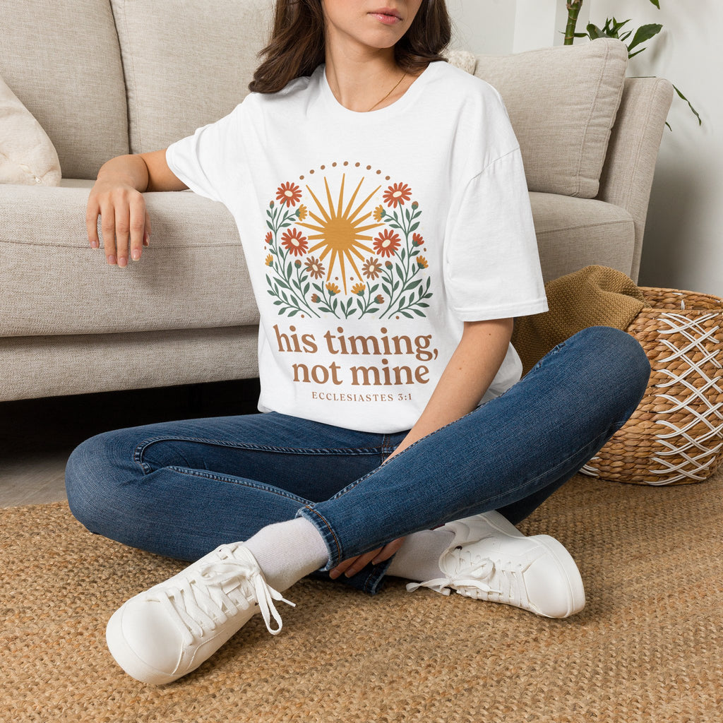 His Timing, Not Mine T‑Shirt